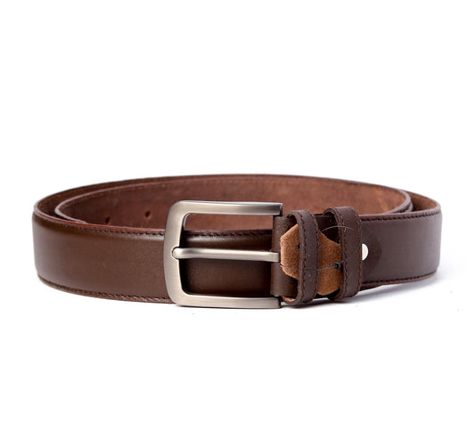 Brown Cow Leather Belt 40 MM